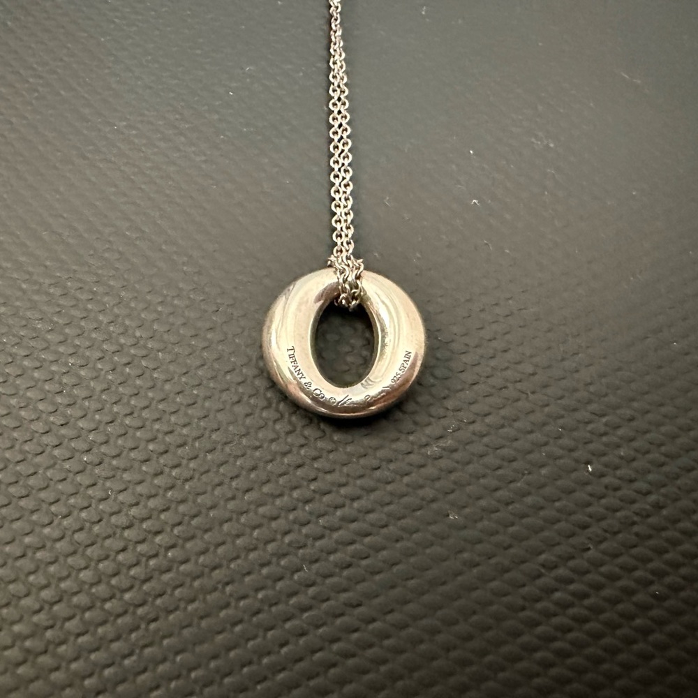Tiffany Elsa Peretti Sterling Silver Sevillana Necklace